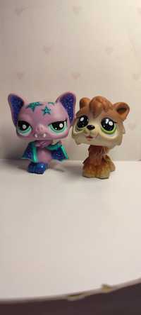 Littlest Pet Shop LPS Wilk Wilczek Nietoperz Piesek UNIKAT Zestaw