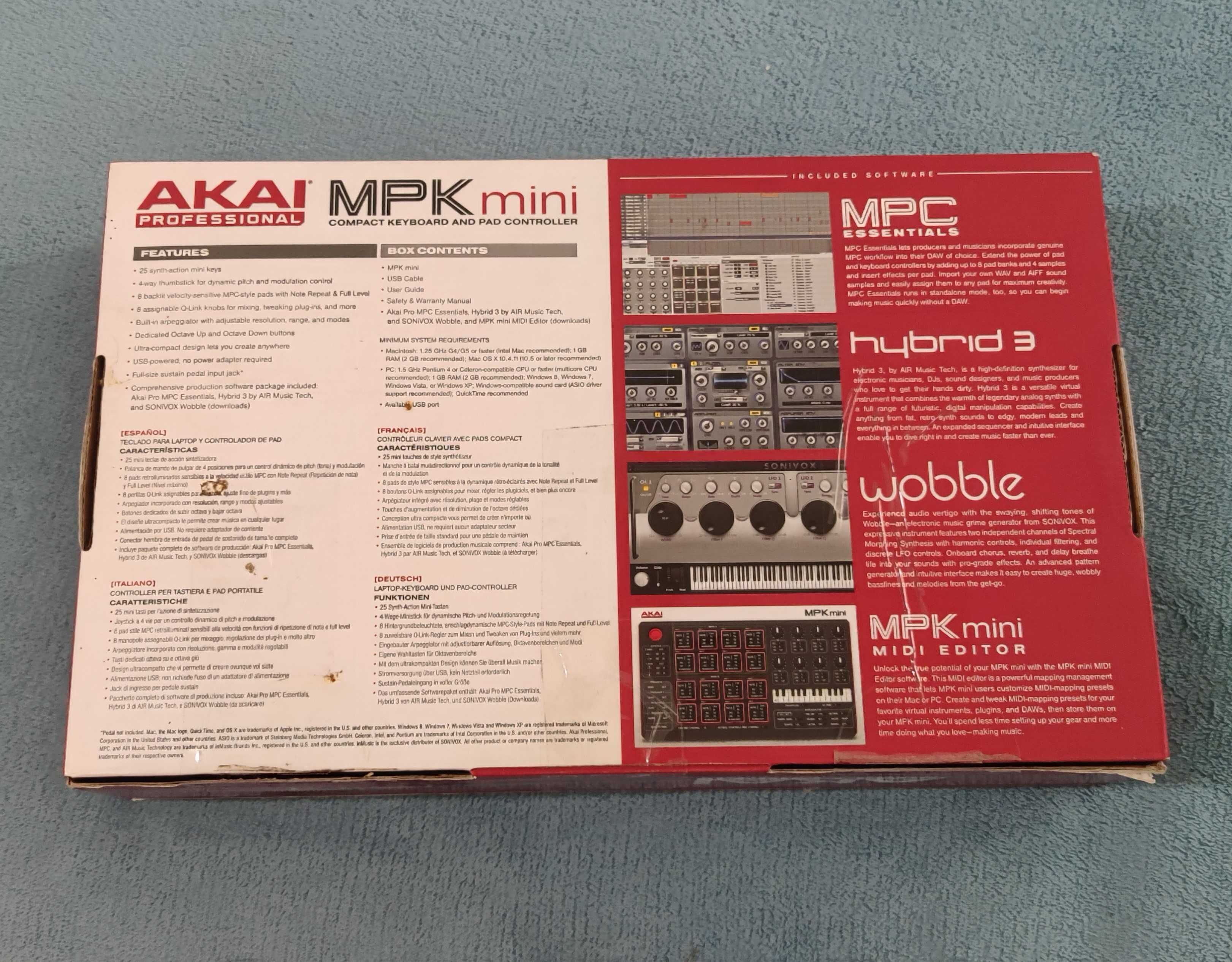 MIDI клавиатура Akai MPK MINI MK2