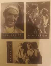 Lote de 3 postais do filme "Ala-Arriba"
