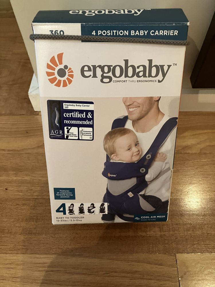 Marsupio ergobaby 360 carrier cool air mesh
