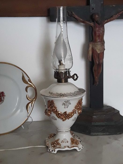 Candeeiro porcelana ELPA  Alcobaça