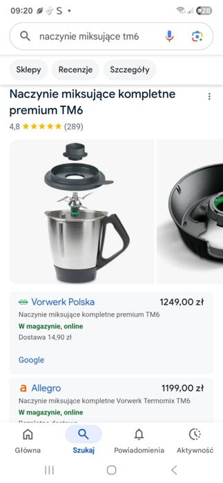 Naczynie i nakładka krojąca