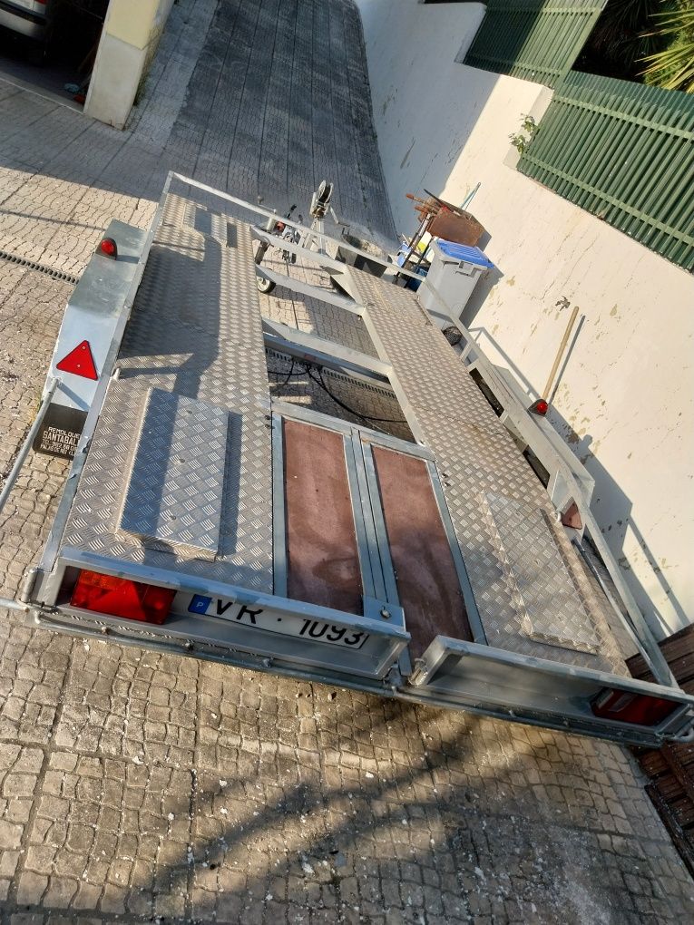 Atrelado porta carros 2000 kgs