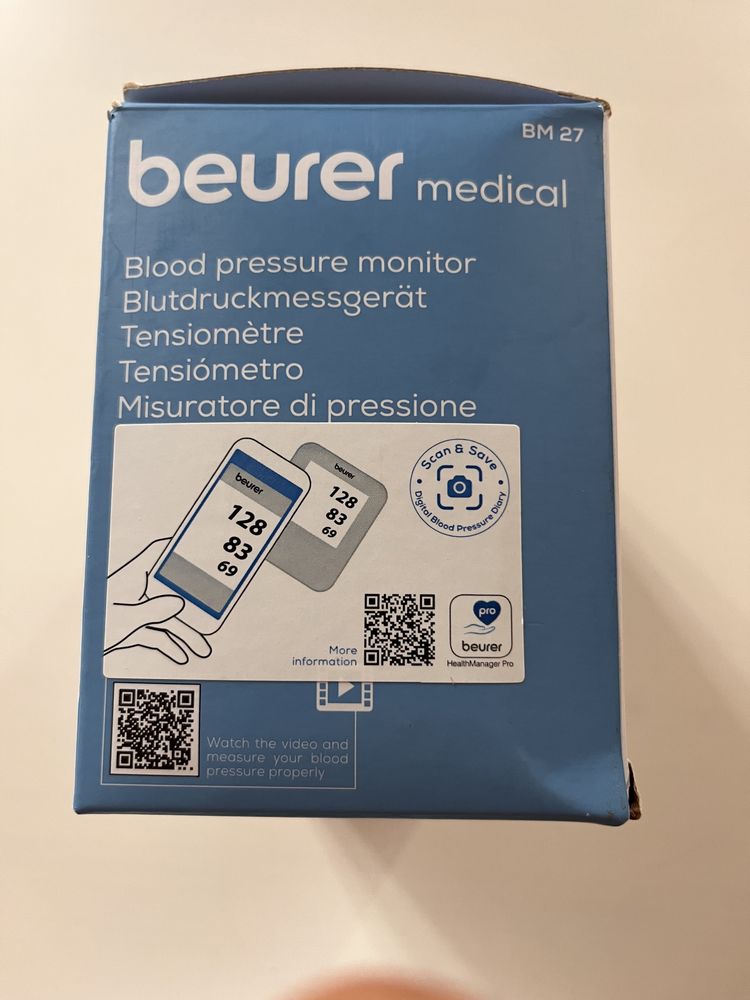 Ciśnieniomierz elektroniczny beurer BM 27