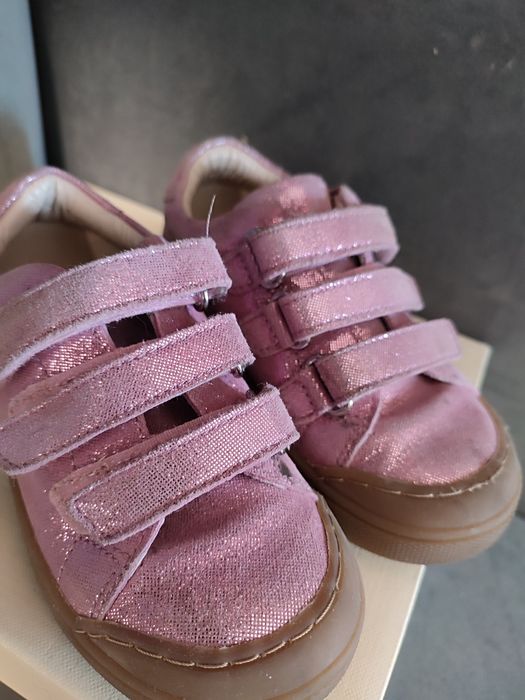 Półbuty sneakersy dziewczęce różowe