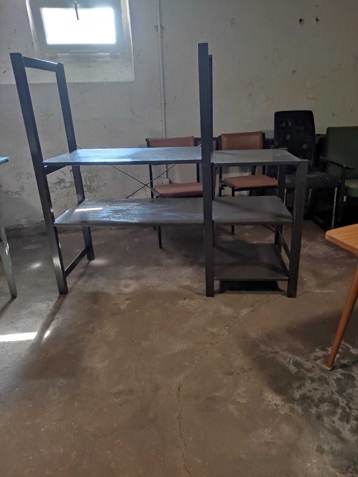Regał IVAR malowany lakierobejcą, kolor wenge
