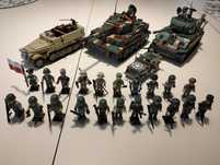 Cobi tiger Sherman 25 figurek i inne pojazdy