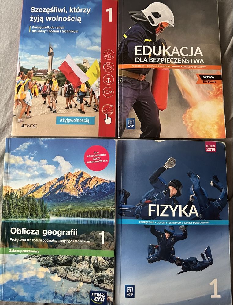 podreczniki do technikum i liceum