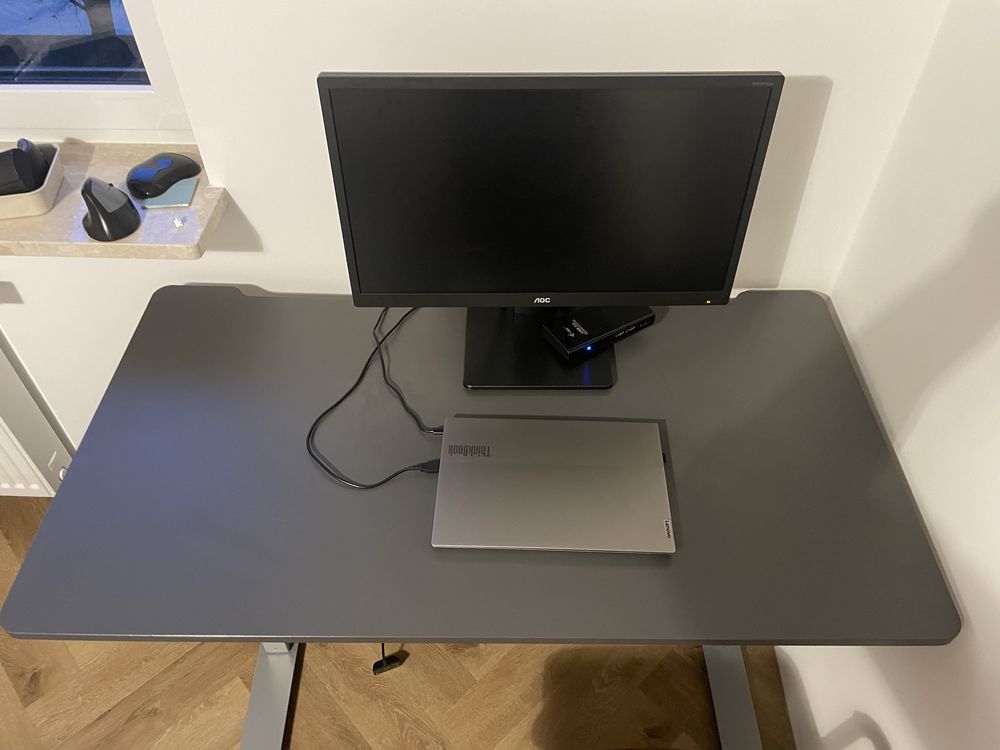 Blat gamingowy do biurka 120x65cm