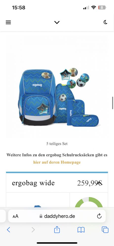 Ранец Ранець рюкзак Ergobag оригинал из Германии