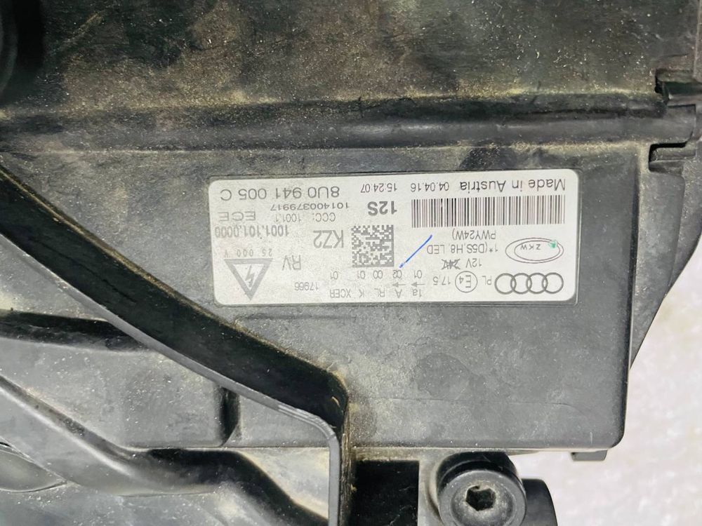 Фара фары оптика Audi Q3 8u рест bi xenon led оригинал бу trade in