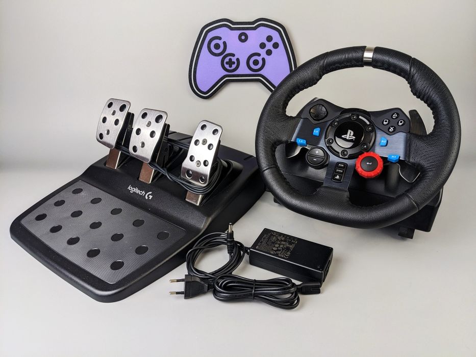 Руль, Кермо Logitech G29 + педалі, simracing, PC, PS. Гарантія