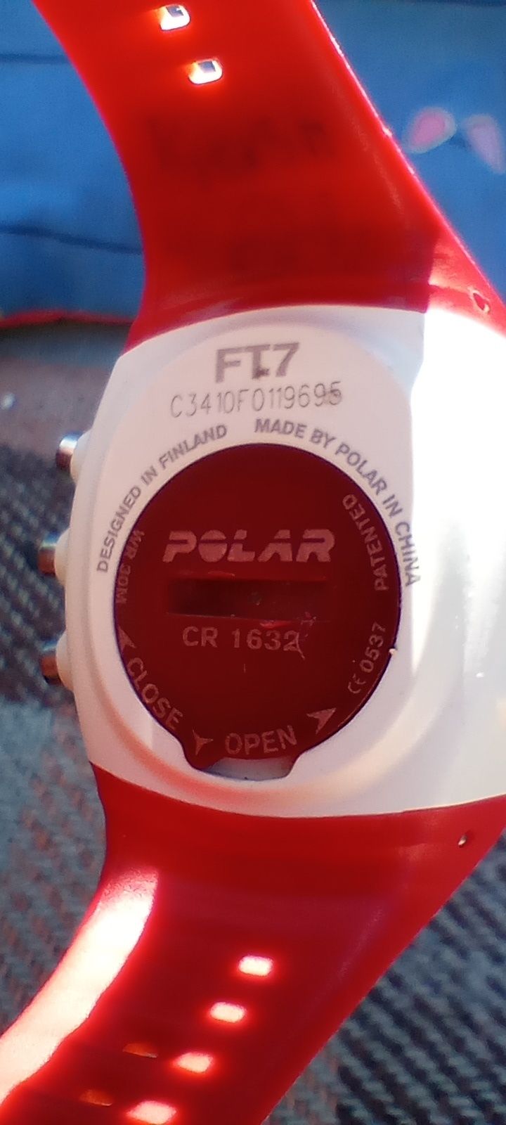 Zegarek pulsometr Polar FT7 do biegania i innych sportów