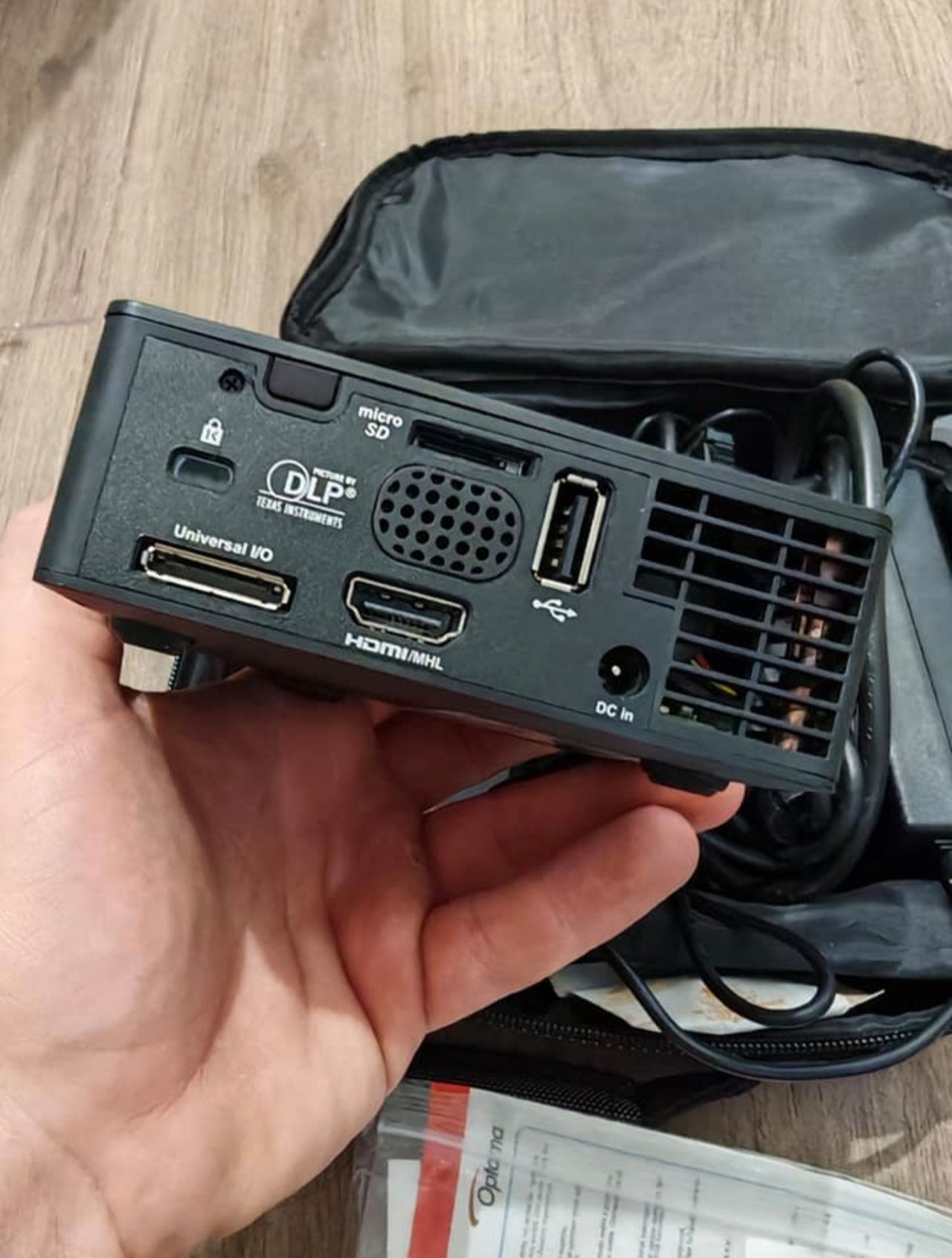 Mini rzutnik projektor Led Optoma ML 750e Full HD jak Nowy
