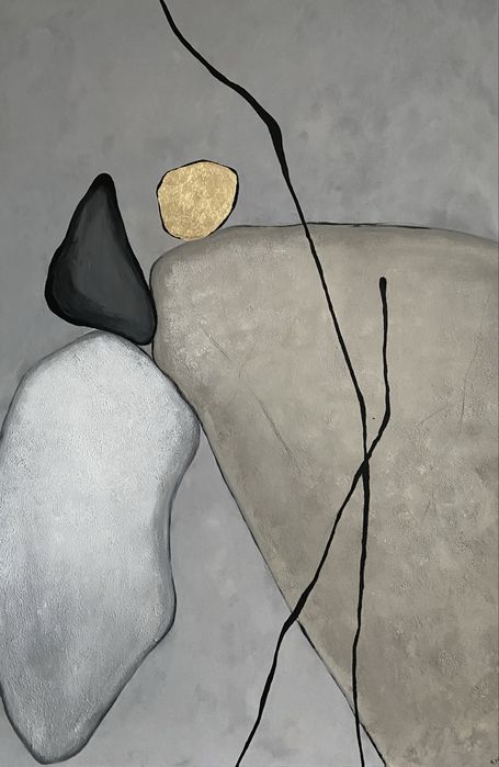 Obraz abstrakcyjny minimalistyczny