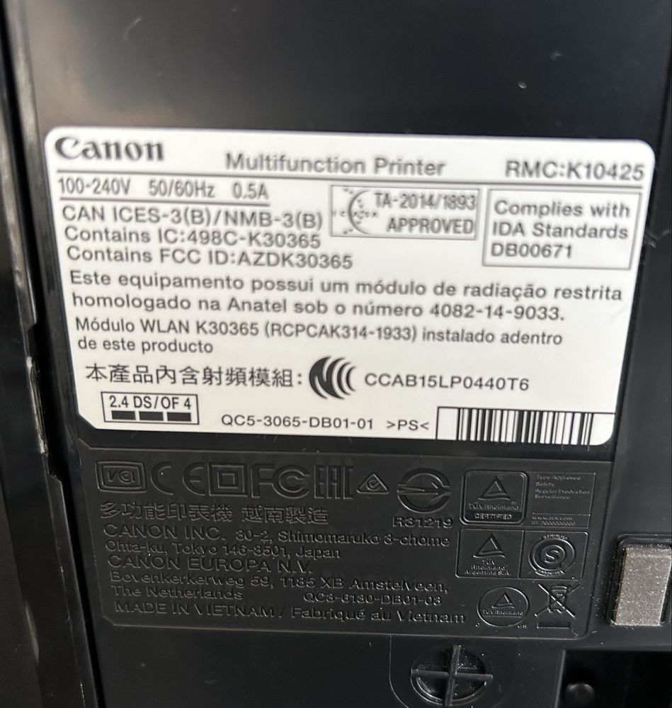 Drukarka Canon PIXMA MG3650