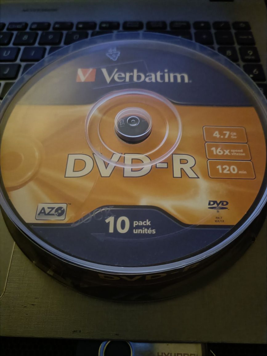 Pack de 10 Dvd-r - Verbatim