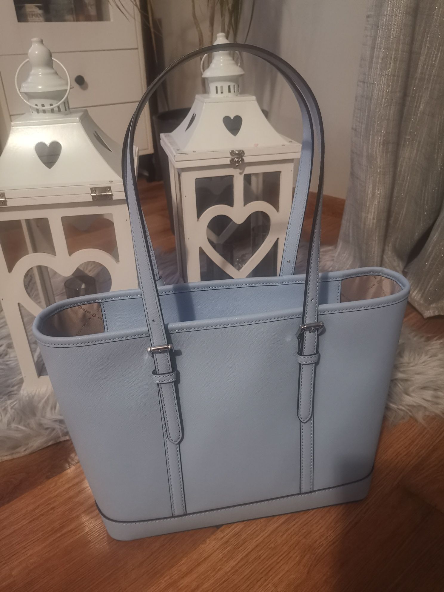 Michael kors jet set travel m błękit nowa