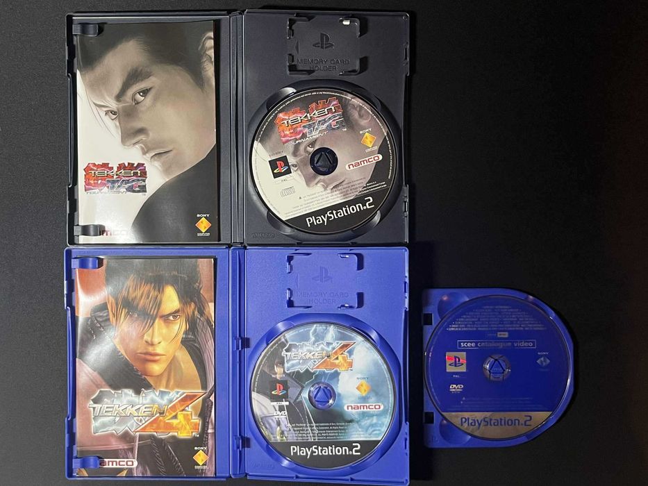 Zestaw Gier Tekken Na Konsolę PlayStation 2 Stan Dobry