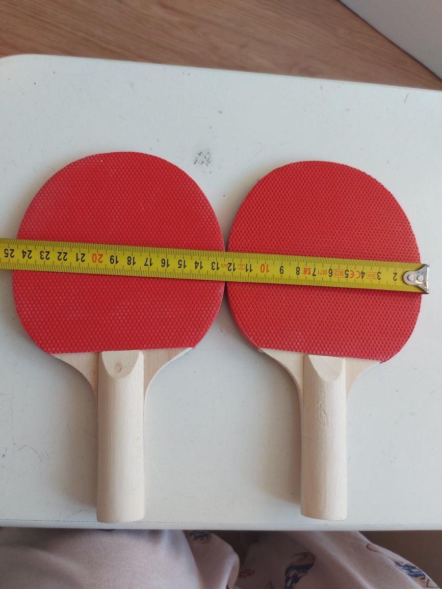zestaw 2 paletek do ping-ponga tenisa stołowego rakietki