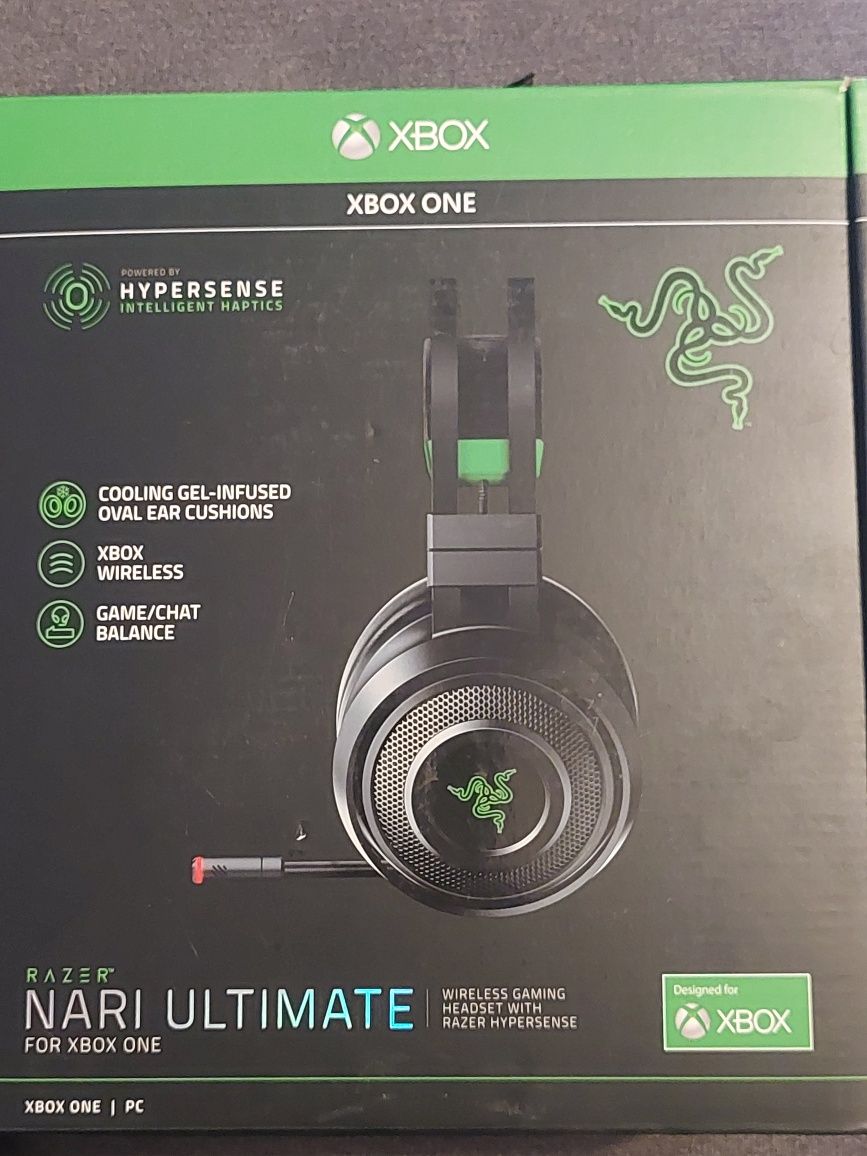 Słuchawki  XBOX Razer Nari Ultimate HyperSense