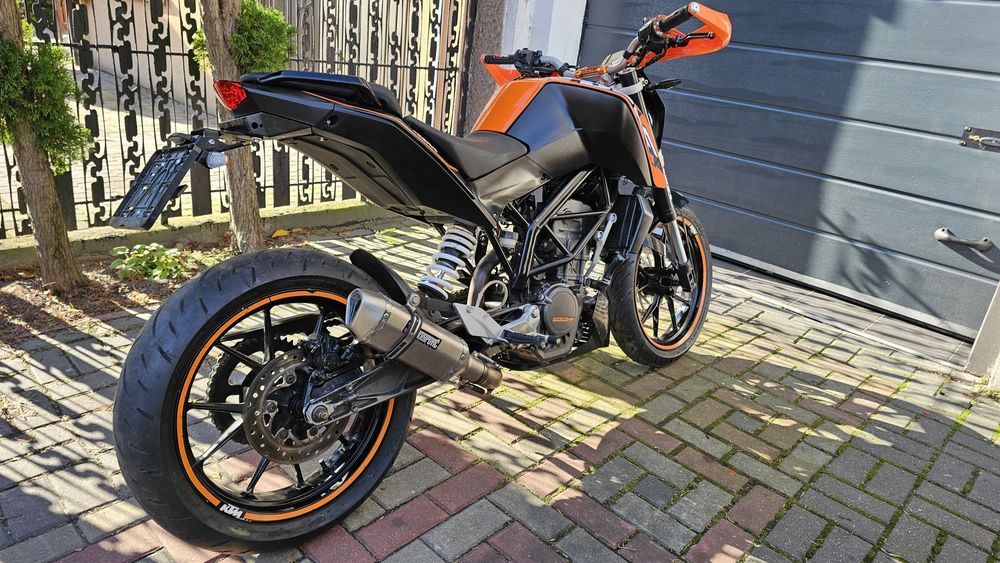 KTM Duke 125 tylko 21tys km