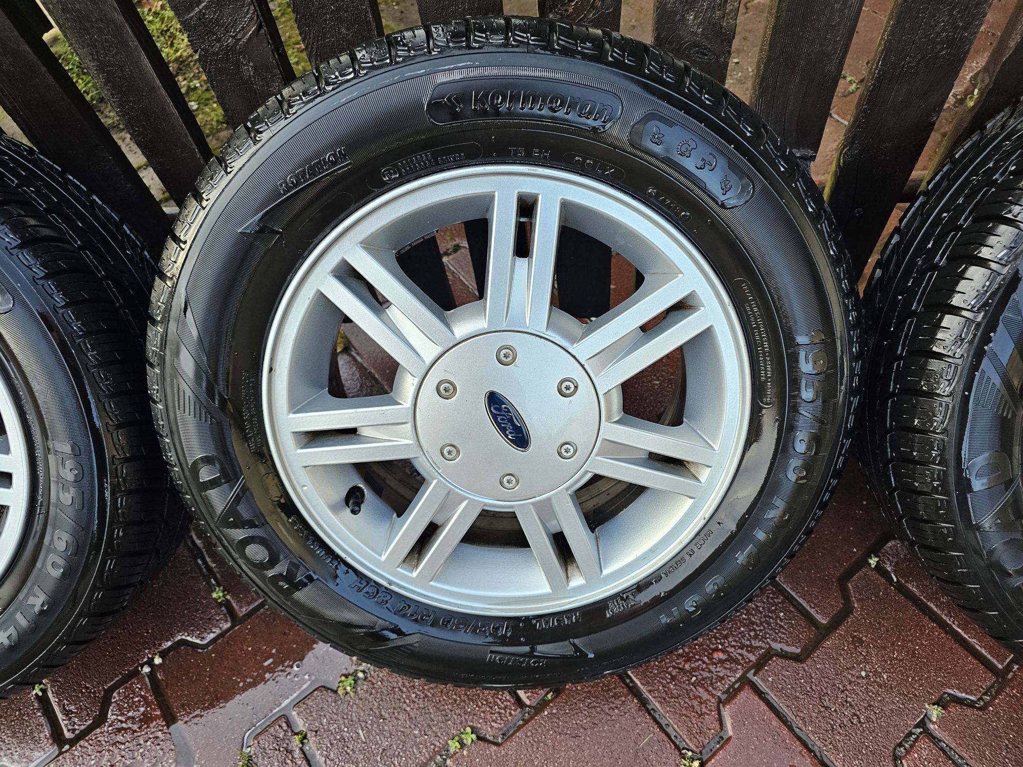 4x108 Alufelgi koła ford 195/60 r14 lato opony letnie focus