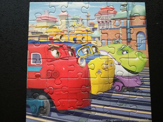 Pociąg Tomek i Przyjaciele puzzle 3 obrazki 110 el. KRAKÓW