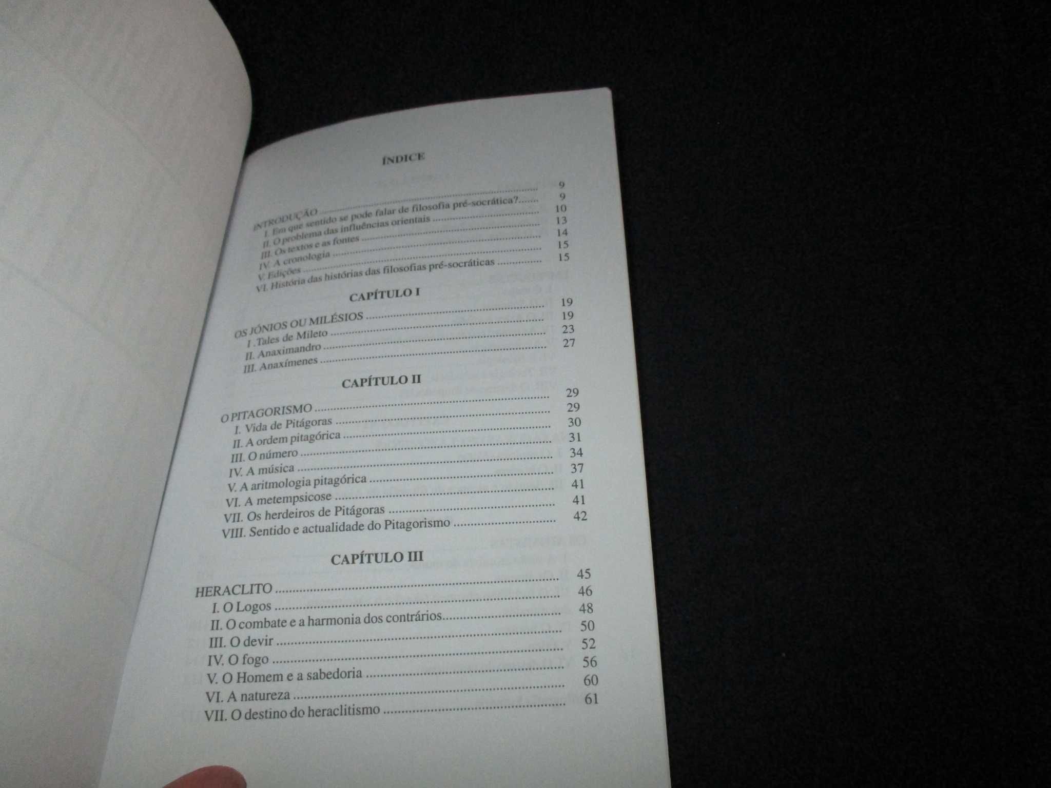 Livro Os Pré-Socráticos Jean Brun Edições 70