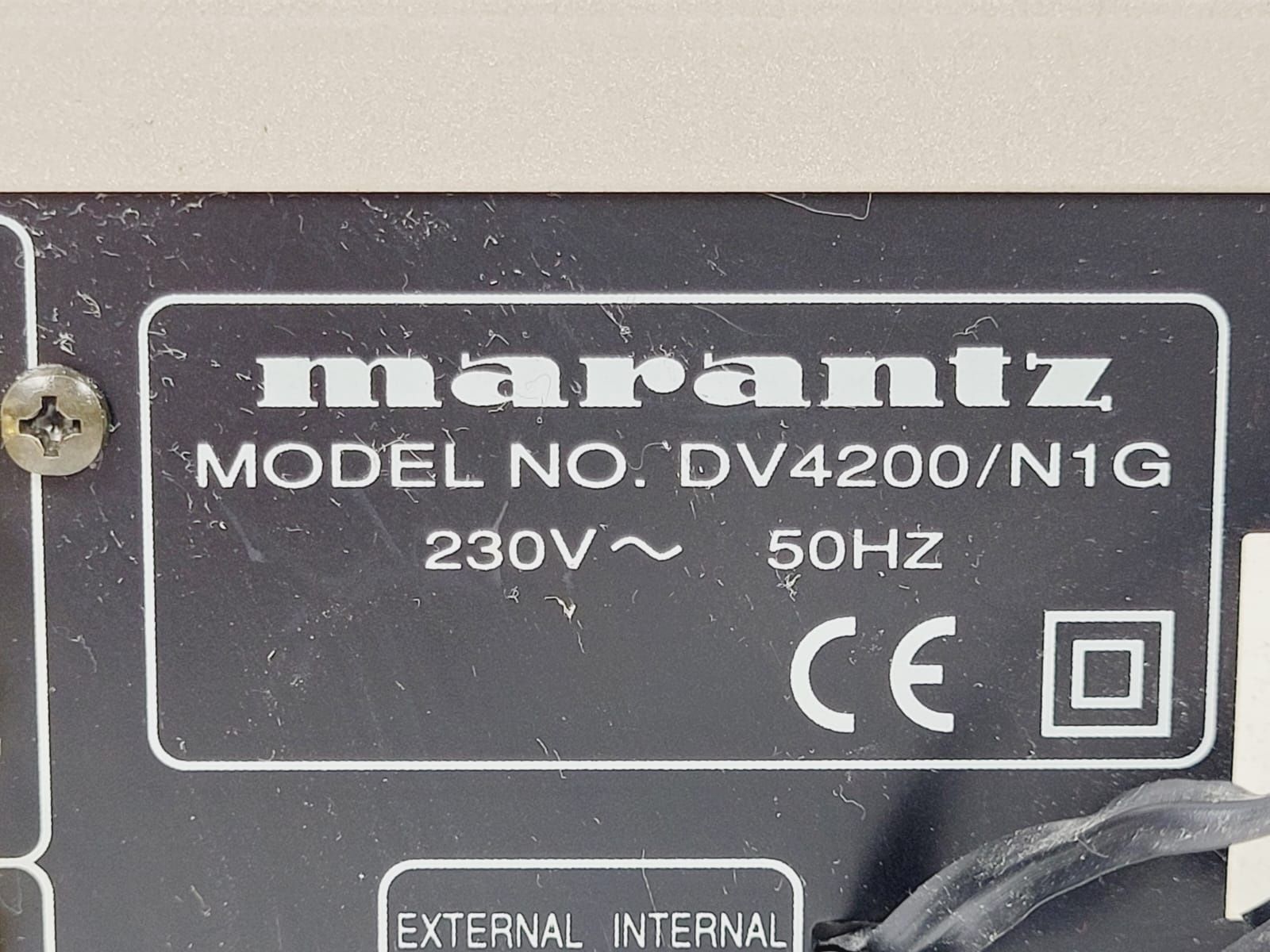 Marantz DV 4200 odtwarzacz płyt DVD szampański