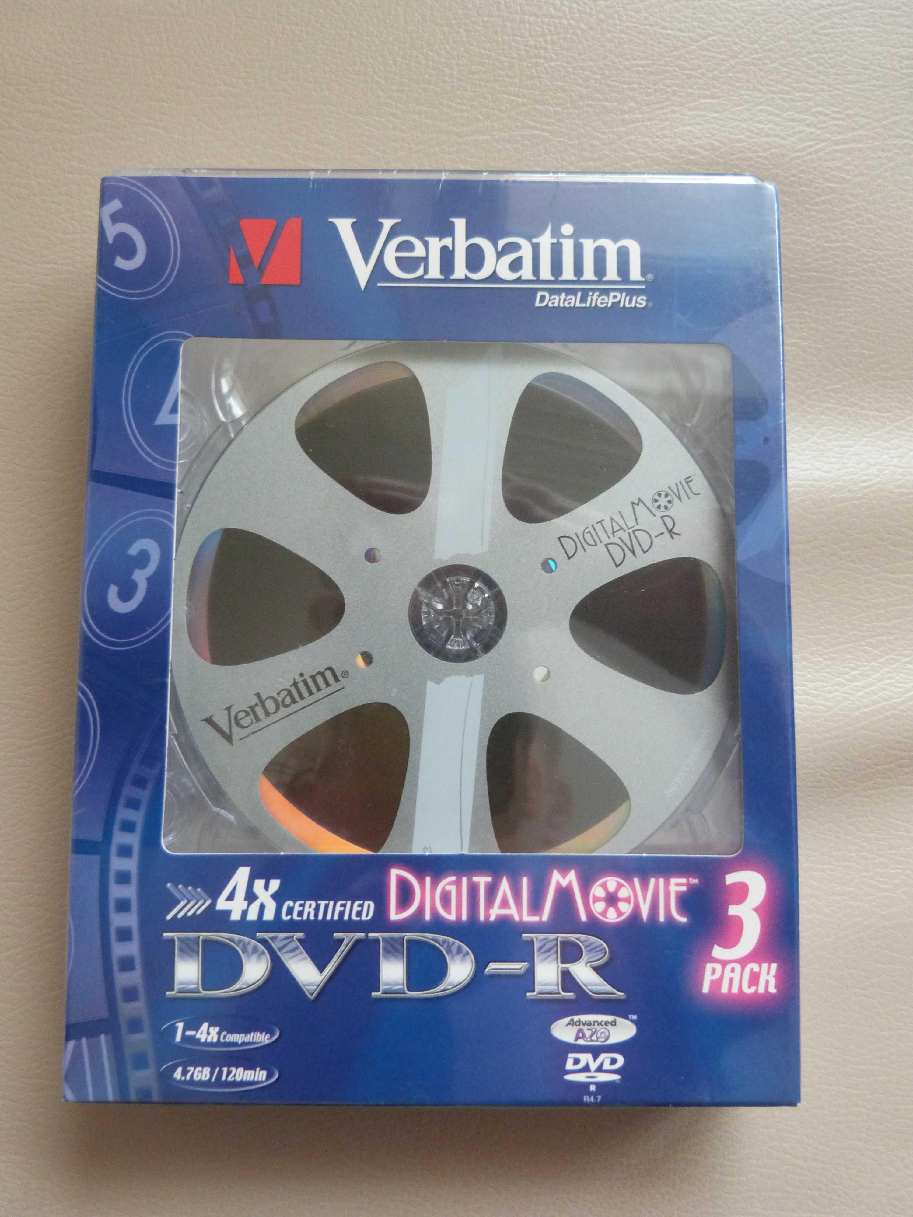 Płyty DVD-R Verbatim Digital Movie