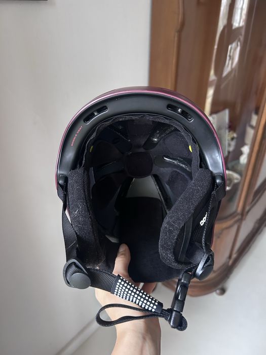 Kask POC bordowy XS-S 51-54