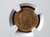 5 Franków 1859 r Napoleon moneta złota