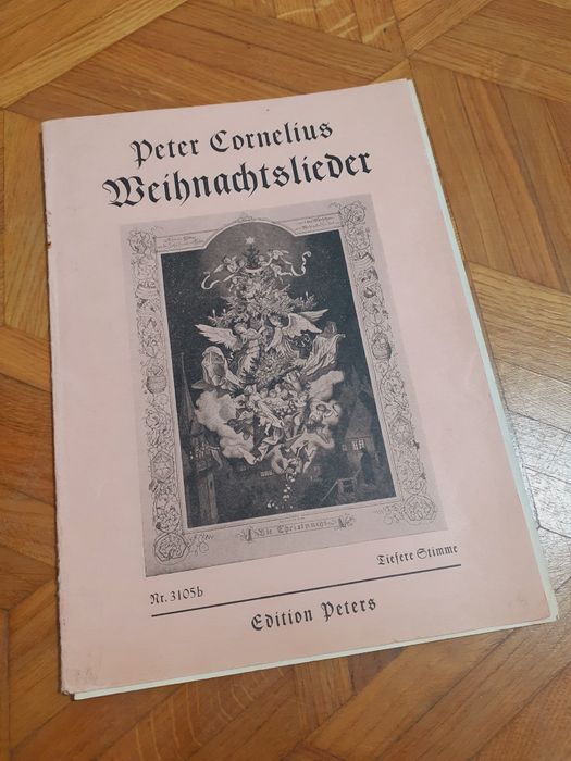 Pieśni Świąteczne Peter Cornelius nuty