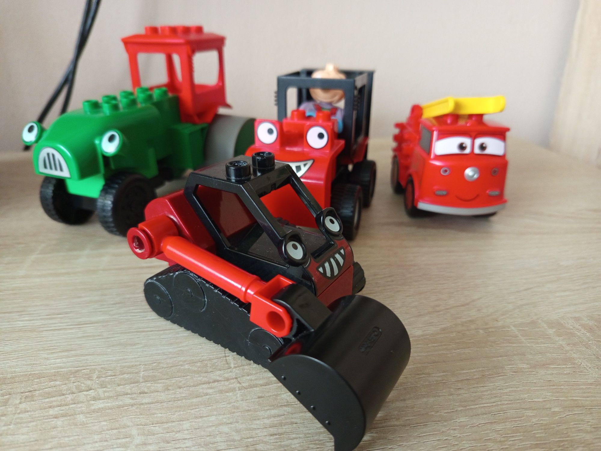 LEGO Duplo Bob budowniczy walec wózek