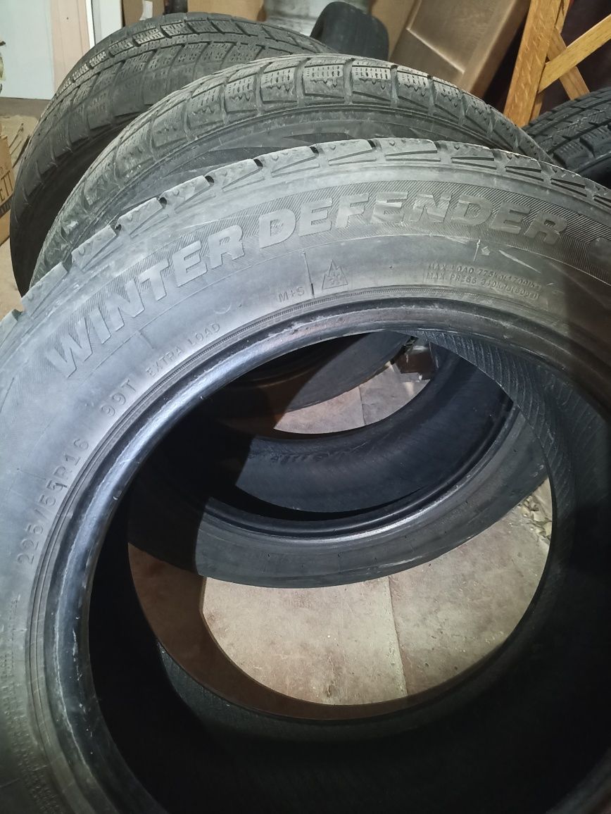 Комплект гуми зимової 225/55/r16 99t