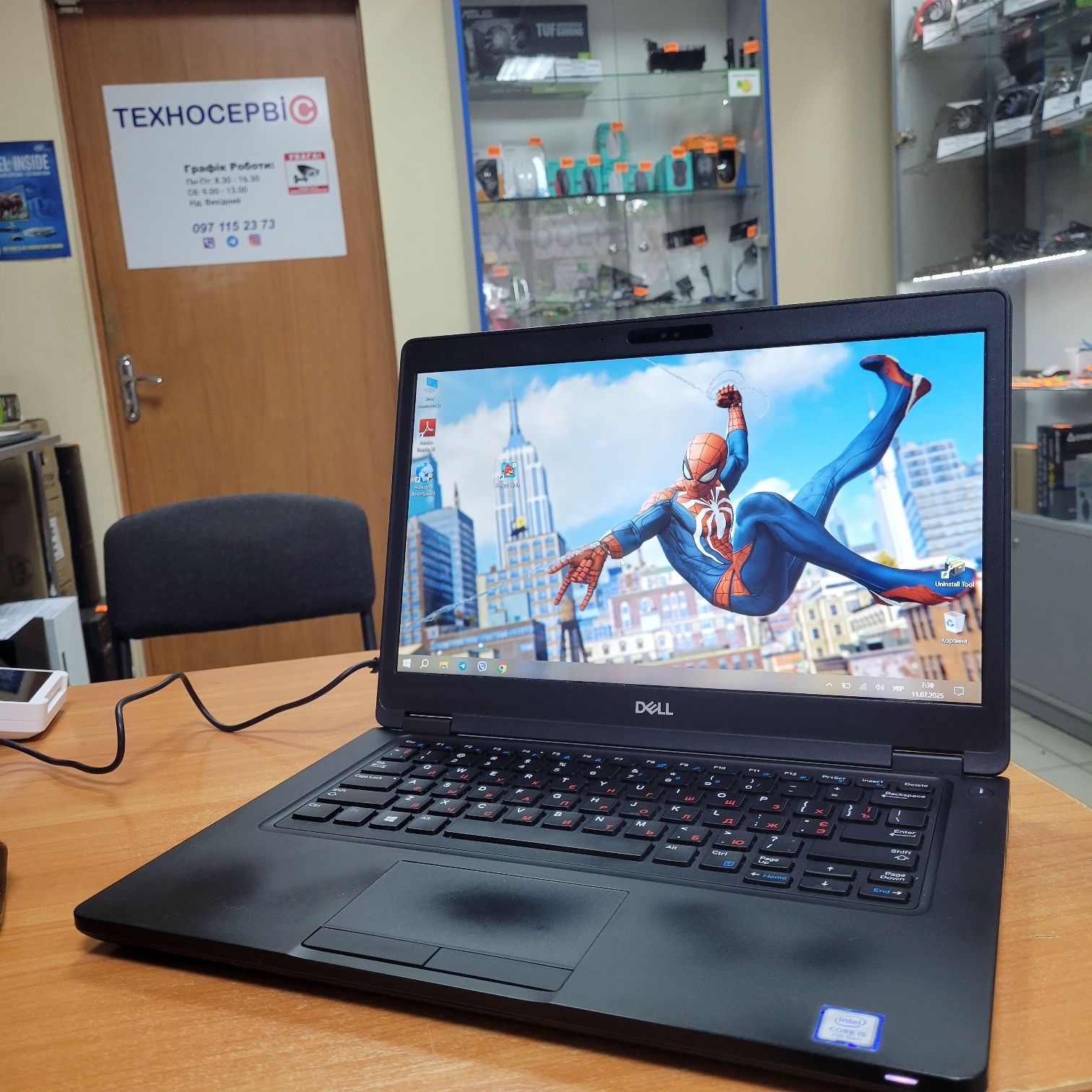 Ноутбук Dell Latitude 5490 14” FullHD Cенсорний екран/гарантія 3 міс.