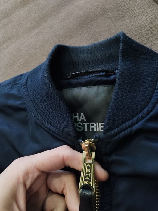 Бомбер куртка Alpha Industries MA-1 cwu45 bomber jacket