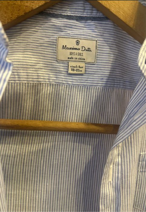 Camisa Massimo Dutti menino 5/6 anos