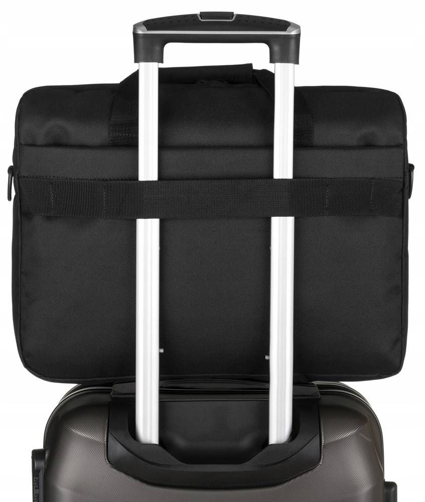 torba na laptopa z wytrzymałego poliestru - peterson