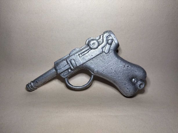 Оловянный пистолет парабеллум ссср 1950-х,пистолет ссср