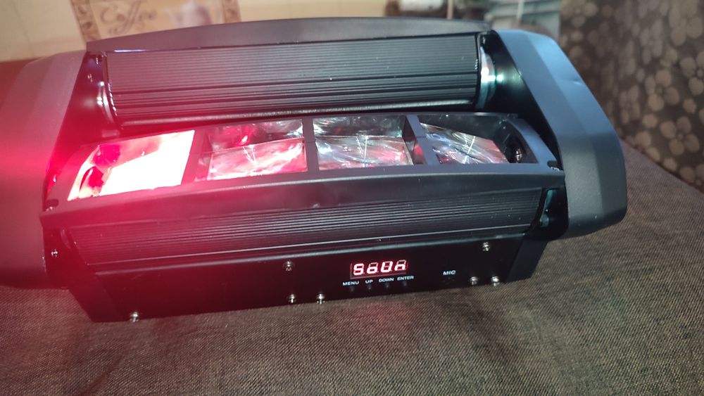 Led mini spider світловий прилад световой прибор освітлення освещение