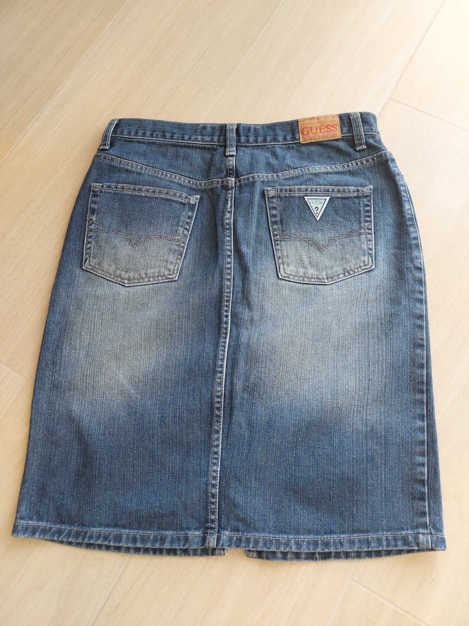 Spódnica jeansowa guess r. 38 vintage