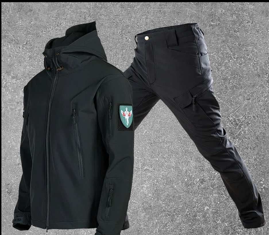 Костюм Softshell Чоловічий тактичний одяг Військова форма Олива Койот.