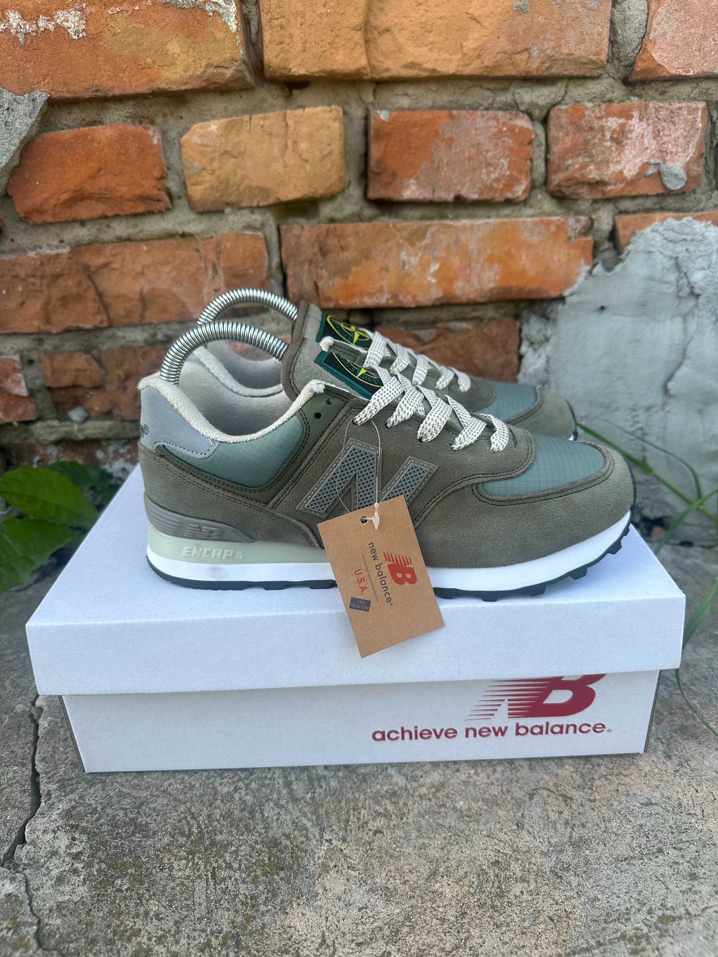 Кросівки New Balance 574 x Stone Island дитячі жіночі підліткові