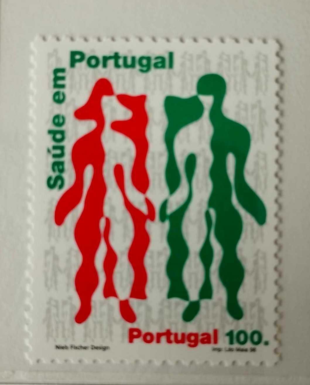 Série Selos  Saúde em Portugal  -  1998