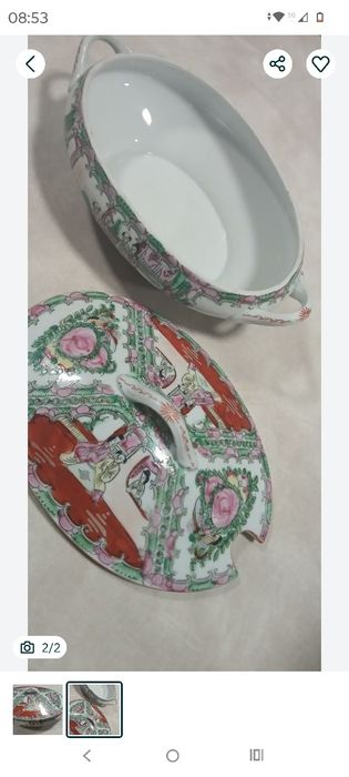 Terrina porcelana Chinesa Mandarim