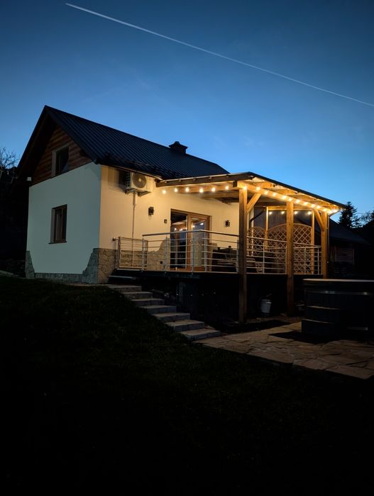 Domek w górach Balia Jacuzzi Domki Pod Chełmem