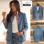 Marynarka żakiet jeans By o la la