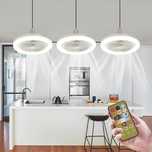 Inteligentna Lampa LED z Wiatrakiem i Pilotem – Klasa A, E27